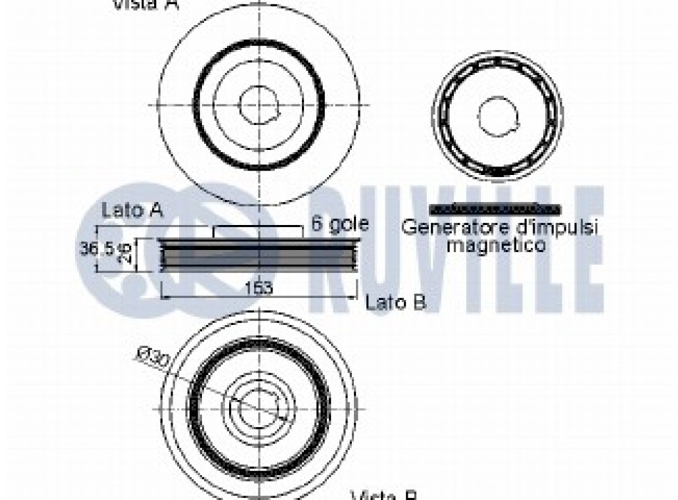 PULEGGIA SMORZATRICE