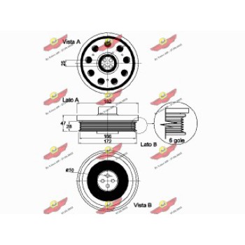 PULEGGIA SMORZATRICE