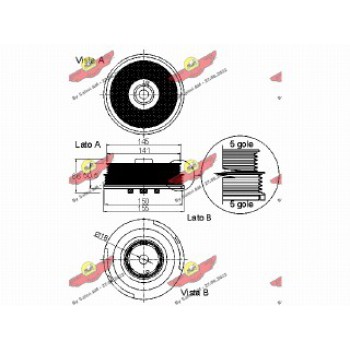 PULEGGIA SMORZATRICE