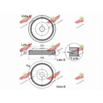 PULEGGIA SMORZATRICE