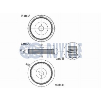 PULEGGIA SMORZATRICE