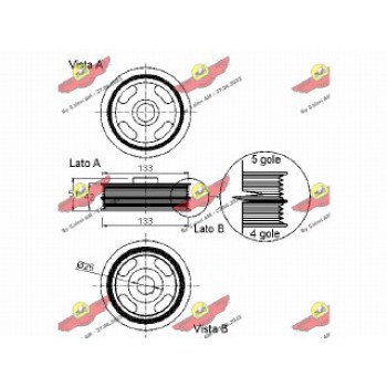 PULEGGIA SMORZATRICE