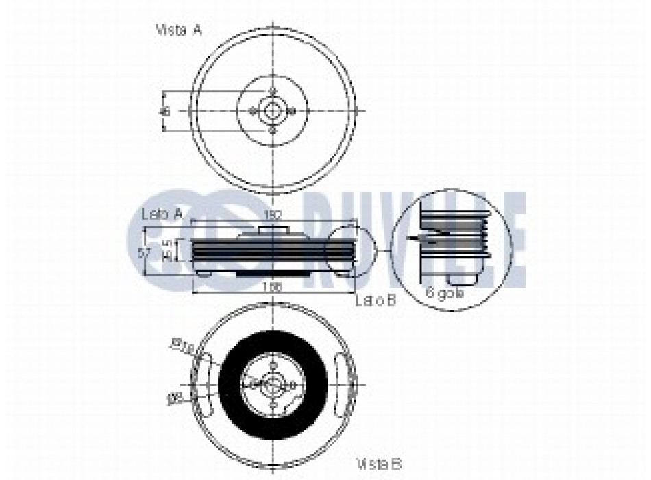 PULEGGIA SMORZATRICE