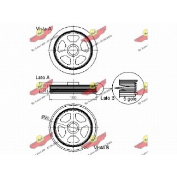 PULEGGIA SMORZATRICE