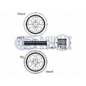 PULEGGIA SMORZATRICE