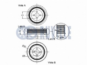 PULEGGIA SMORZATRICE