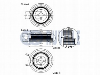 PULEGGIA SMORZATRICE