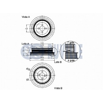 PULEGGIA SMORZATRICE