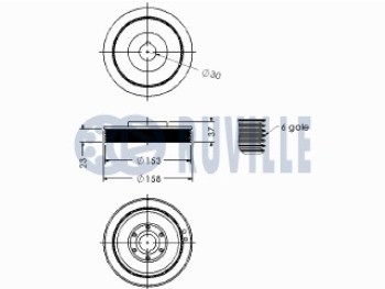 PULEGGIA SMORZATRICE