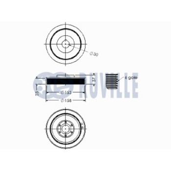 PULEGGIA SMORZATRICE