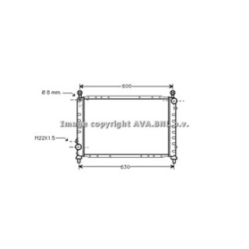 Rad. ALFA 145 I - 146 I 94-