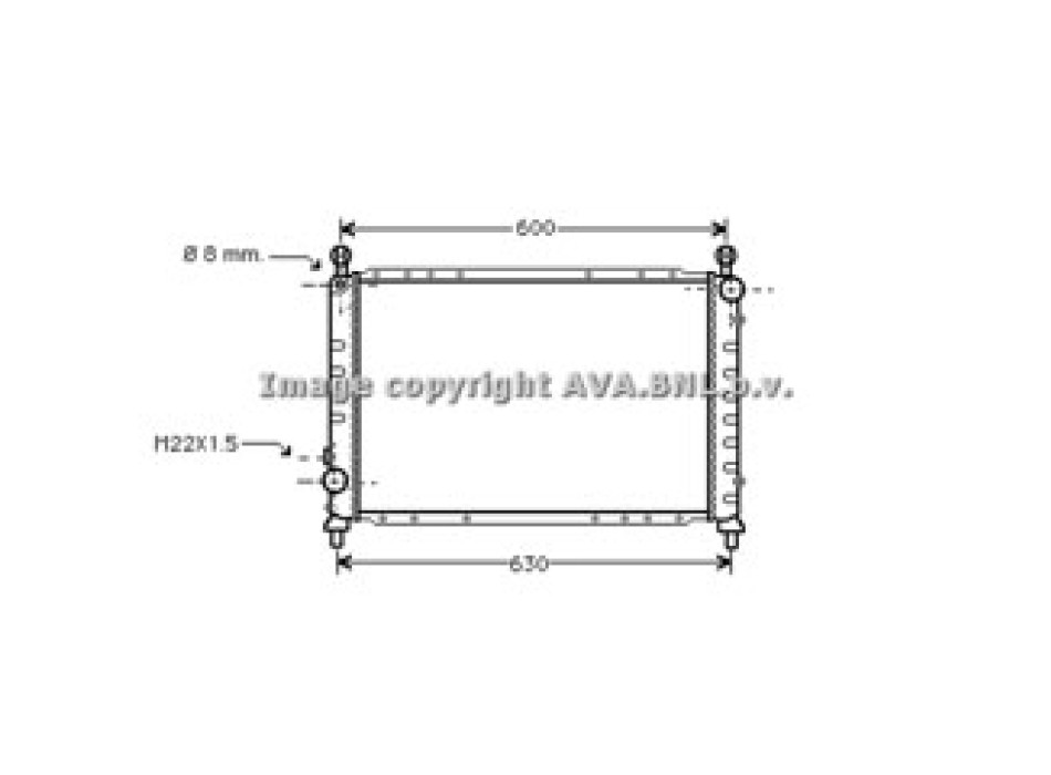 Rad. ALFA 145 I - 146 I 94-
