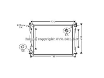 Rad. AUDI A6 IV 2.7 TDi 04-