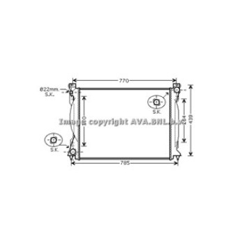 Rad. AUDI A6 IV 2.7 TDi 04-