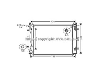 Rad. AUDI A6 IV 2.7 TDi AT 04-