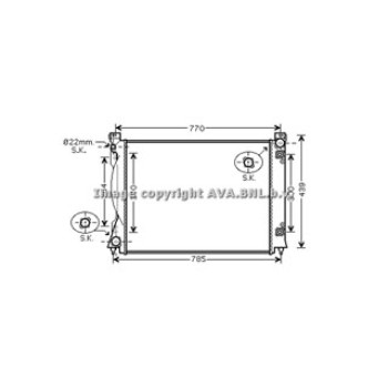 Rad. AUDI A6 IV 2.7 TDi AT 04-