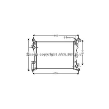 Rad. CITROEN Nemo 1.4i 07-