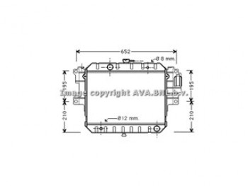 Rad. DAIHATSU Feroza