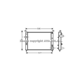 Rad. FIAT Palio 1.3 JTD 03-