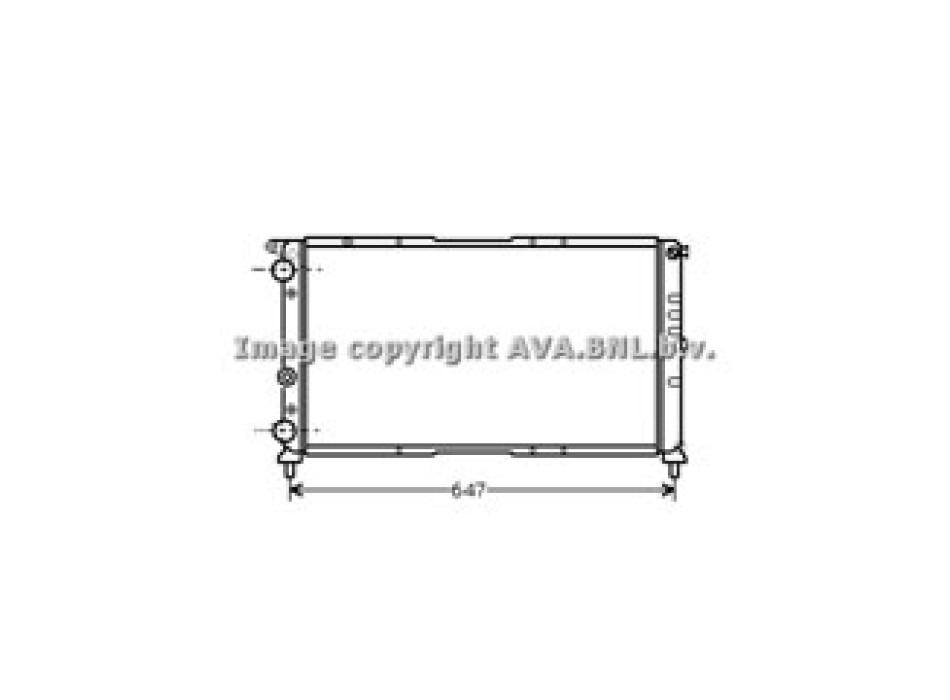 Rad. FIAT Punto Turbo GT