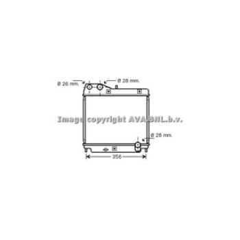 Rad. HONDA Jazz 1.2i 01-