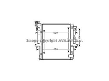 Rad. MITSUBISHI L200 DiD 05-