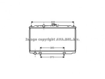 Rad. NISSAN Almera II 00-