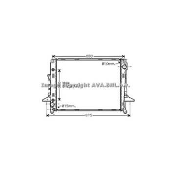 Rad. Range Rover Sport 2.7 TD 02/05-