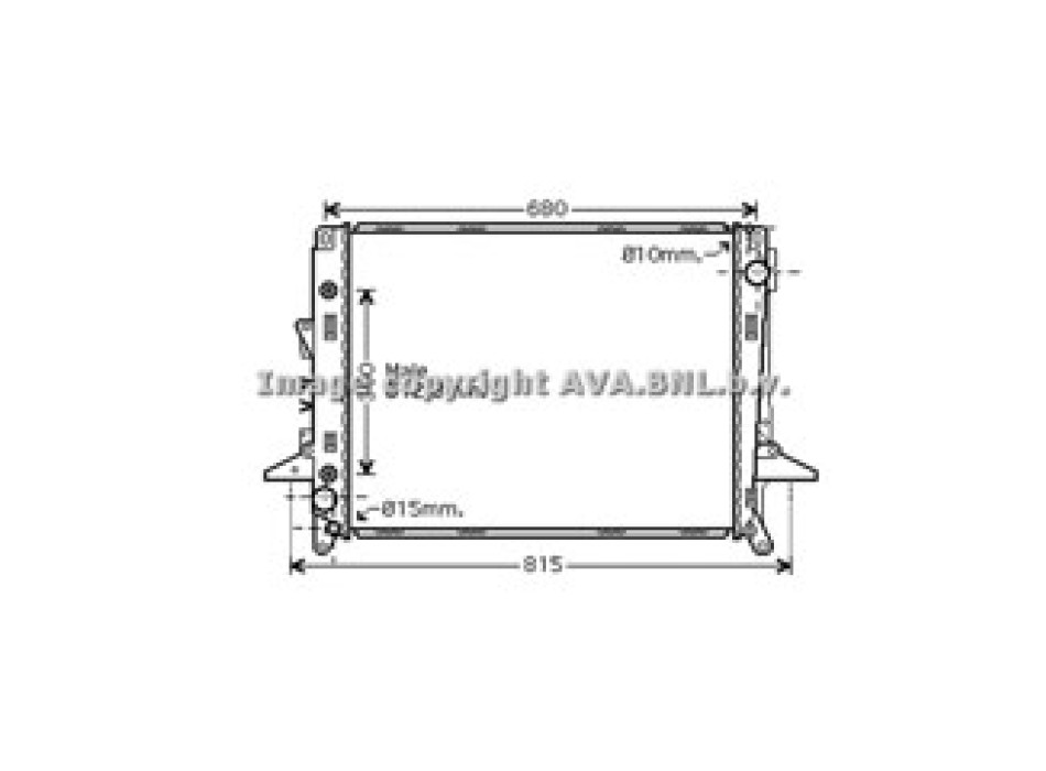 Rad. Range Rover Sport 2.7 TD 02/05-