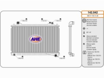 Rad. Range Rover Velar 2.0/2.0D +/-AC M/AT 03.17