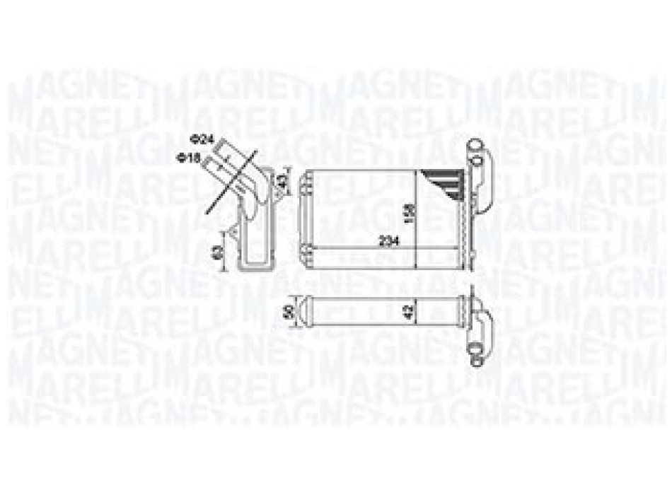 RAD RISC RENAULT MEGANE-CLIO I
