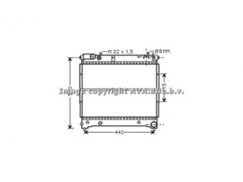 Rad. SUZUKI Samurai 1.9 TD 98-00