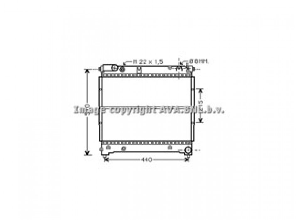 Rad. SUZUKI Samurai 1.9 TD 98-00
