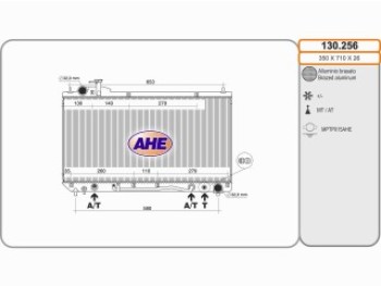 Rad. TOYOTA FUN CRUISER / RAV 4 2.0MT/AT +/- AC