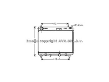 Rad. TOYOTA Yaris 1.4 D4D 05-