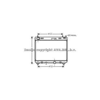 Rad. TOYOTA Yaris 1.4 D4D 05-