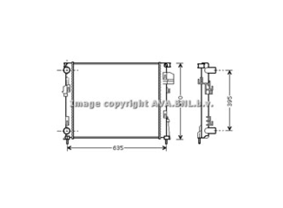 Rad Trafic V / Vivaro * -A/C1.9 D 09/00-