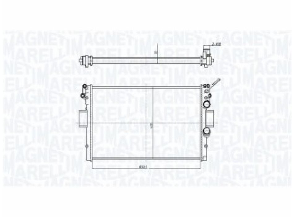 RADIATOR IVECO DAILY III 35 S 13 V,35 C