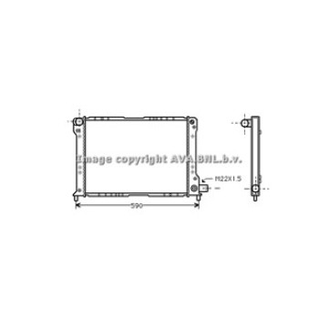 Radiator Thema / Croma M/A '84-