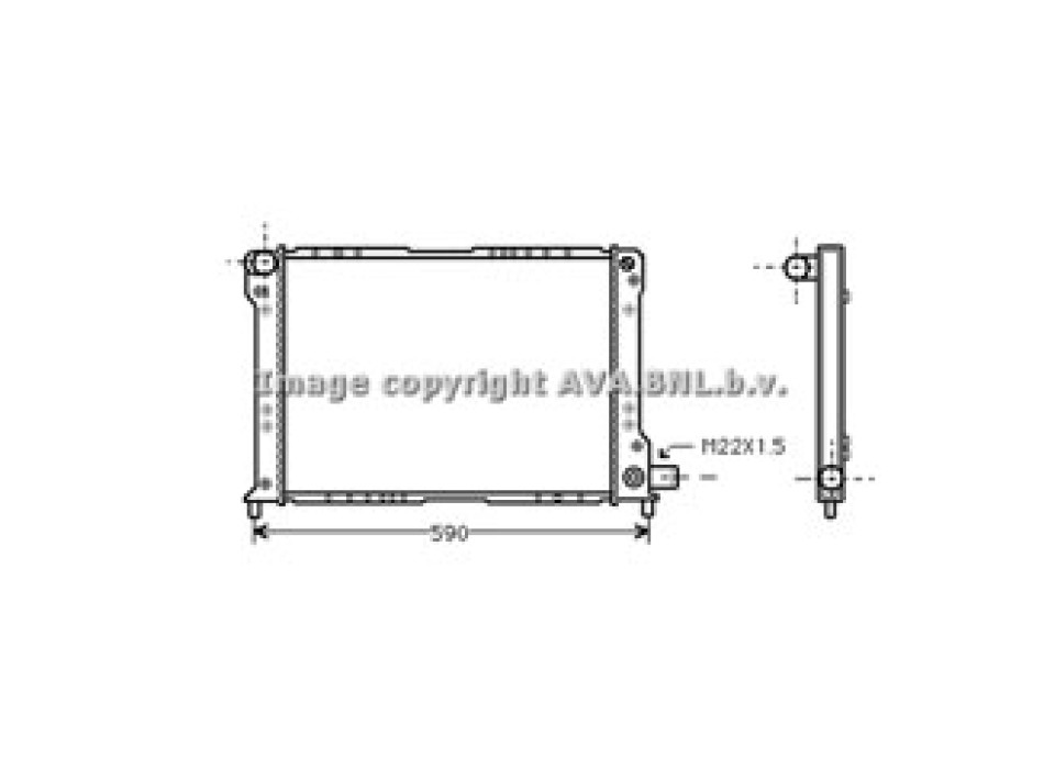 Radiator Thema / Croma M/A '84-