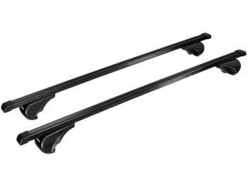 Rail-Top, coppia barre portatutto in acciaio - XL - 140 cm