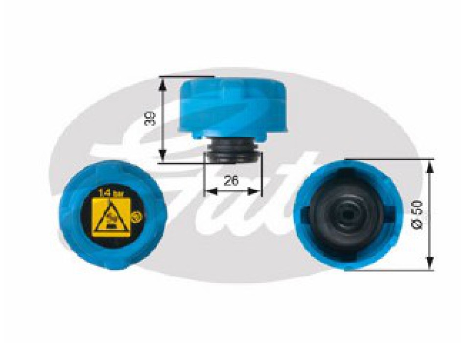 RC216 EXPANSION TANK CAP