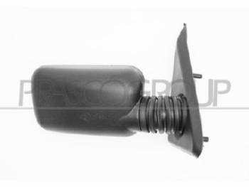 RETROVISORE DESTRO MANUALE NERO-CONVESSO/CROMATO