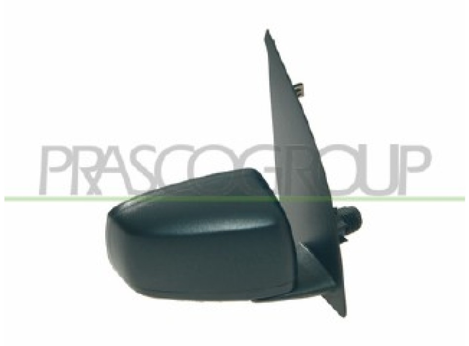 RETROVISORE DESTRO MANUALE NERO-CONVESSO/CROMATO