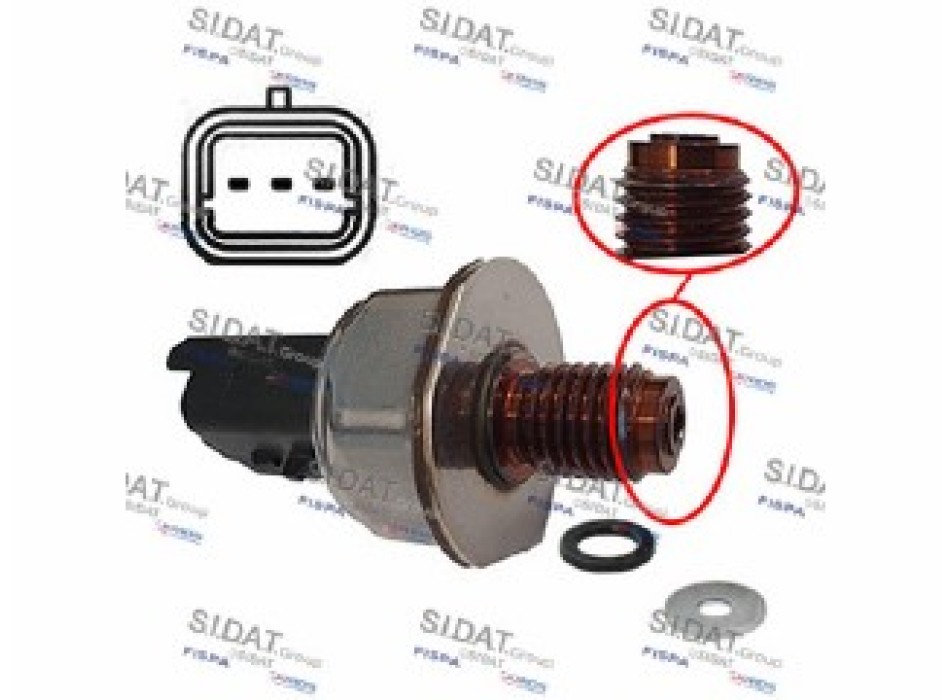 SENSORE PRESSIONE CARBURANTE