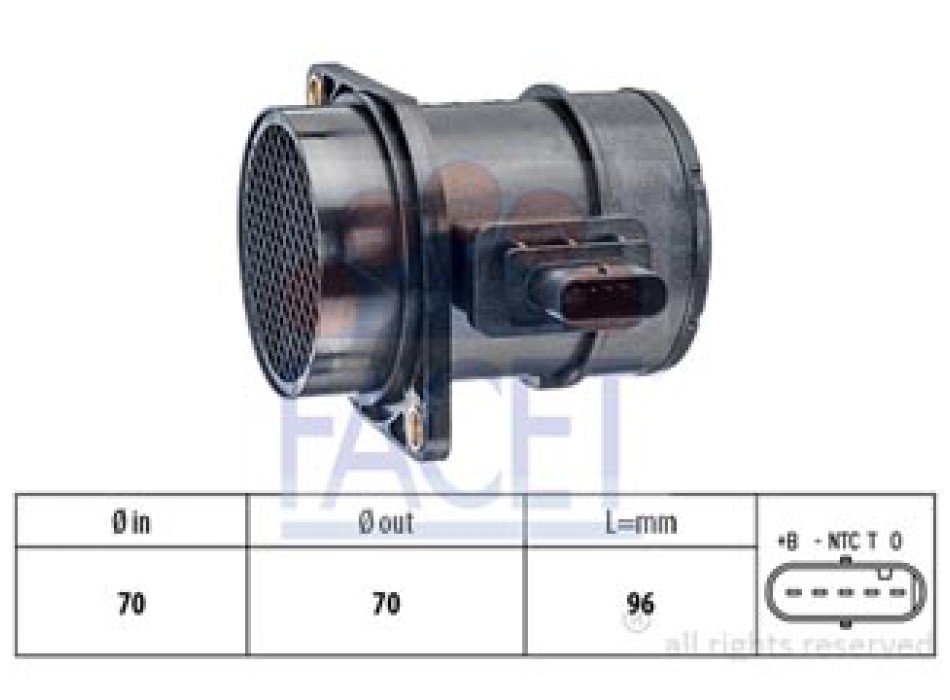 SENSORI DI PORTATA ARIA (MAF)