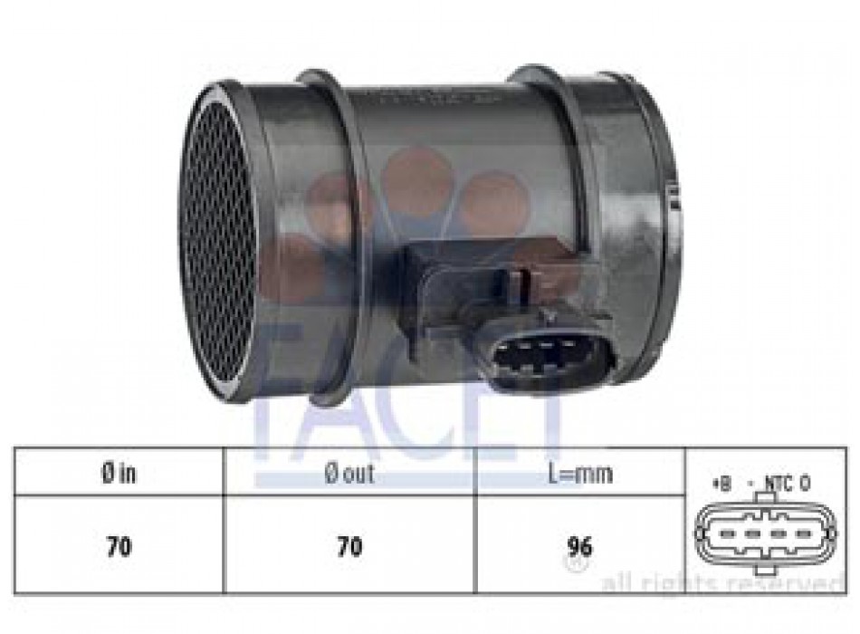 SENSORI DI PORTATA ARIA (MAF)