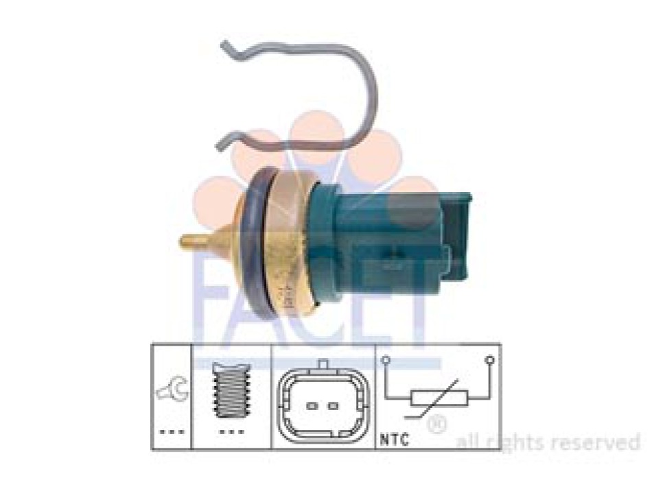 SENSORI DI TEMPERATURA REFRIGERANTE/OLIO/CARBURA