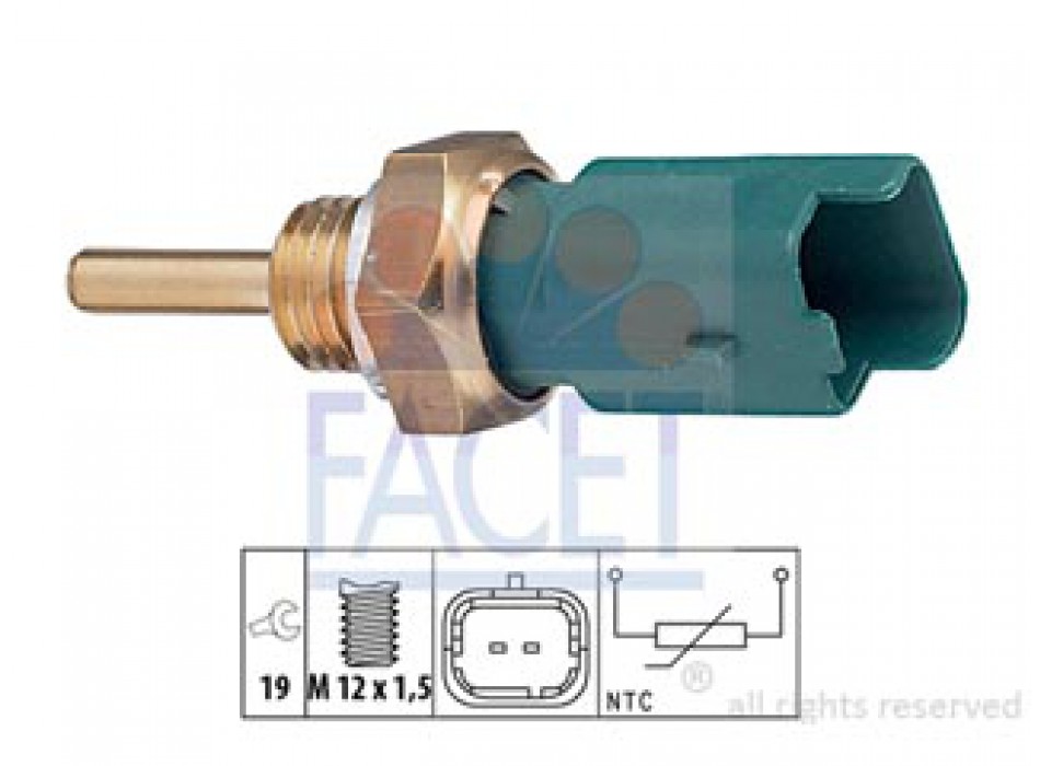 SENSORI DI TEMPERATURA REFRIGERANTE/OLIO/CARBURA