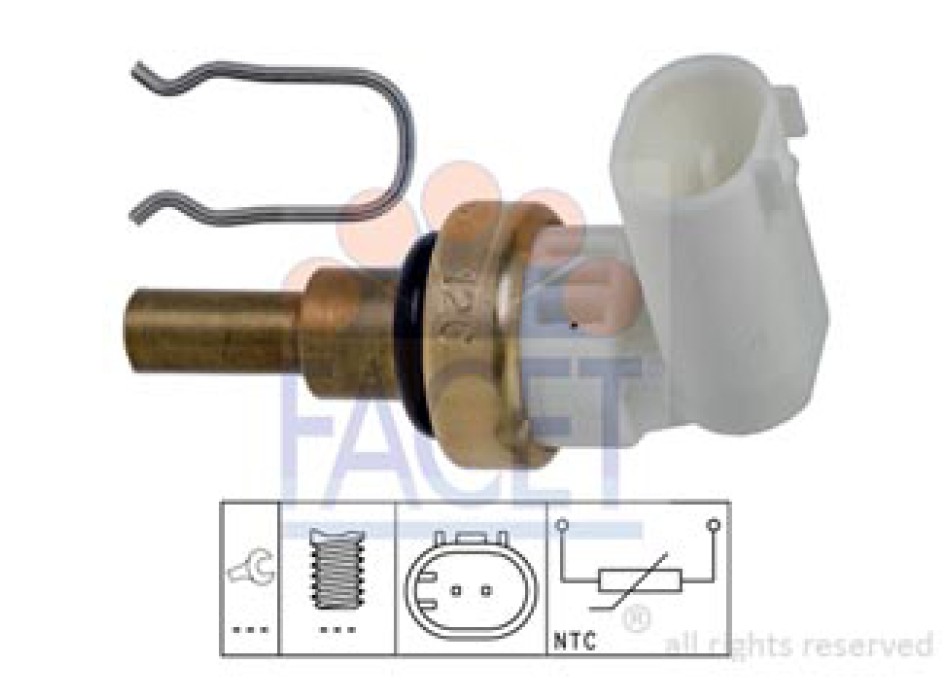 SENSORI DI TEMPERATURA REFRIGERANTE/OLIO/CARBURA